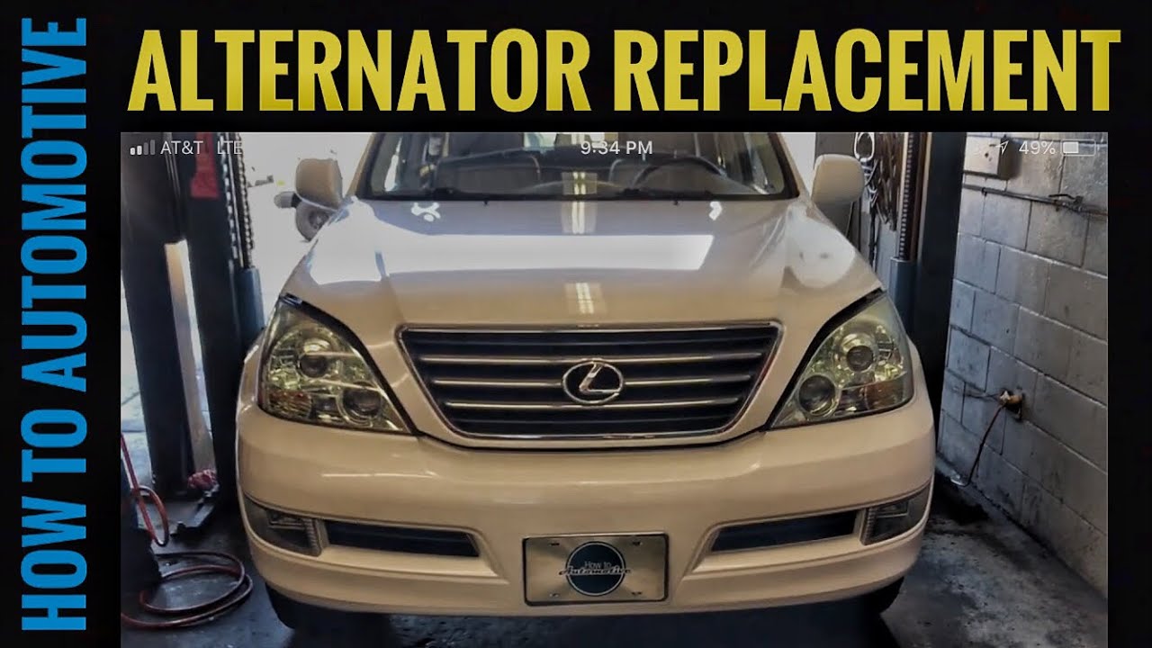 How To Replace The Alternator On A Lexus GX470