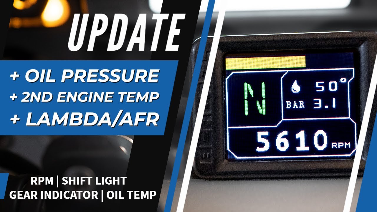 ⭐CUMPAN UPDATE⭐ Öldruck, Lambda und zweite Motortemperatur