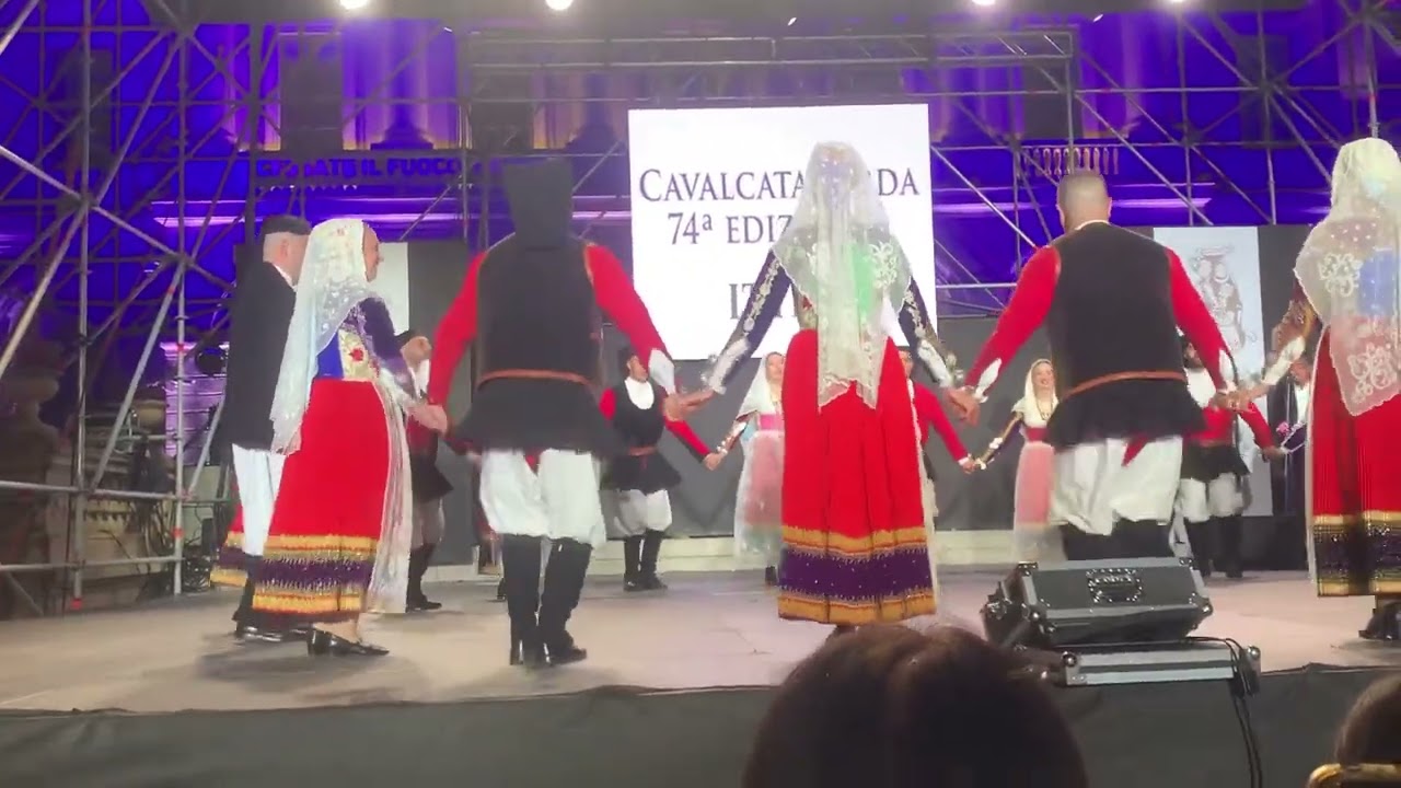 Gruppo folk Ittiri Cannedu Totore Chessa Tore Matzau Paolo Senes Antonio Carboni cavalcata2025