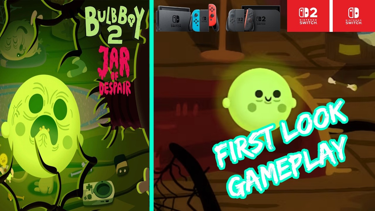 Bulb Boy 2: Jar of Despair – Nintendo Switch / Switch 2 Gameplay