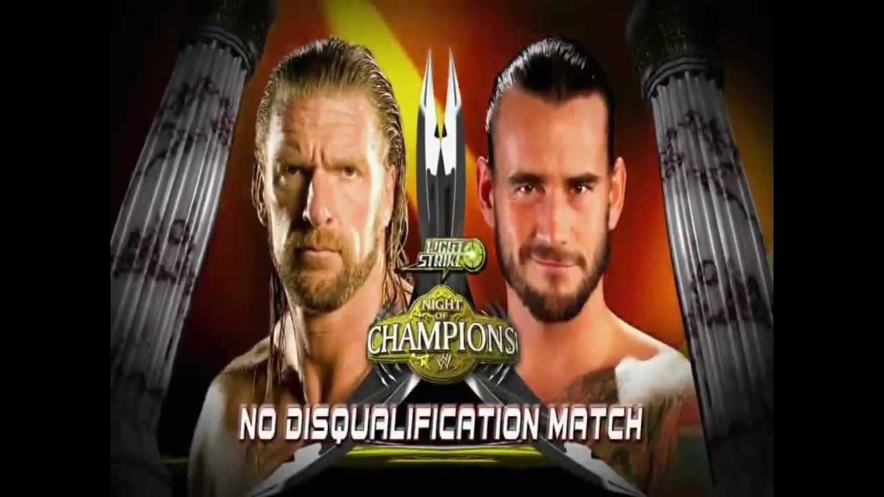 WWE Night Of Champions 2011 Full Match Card
