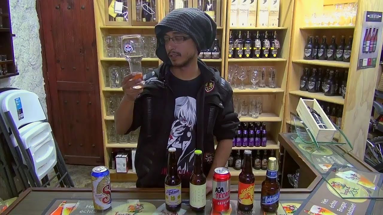 Árabe Prueba Cerveza Mexicana Y VOMITA