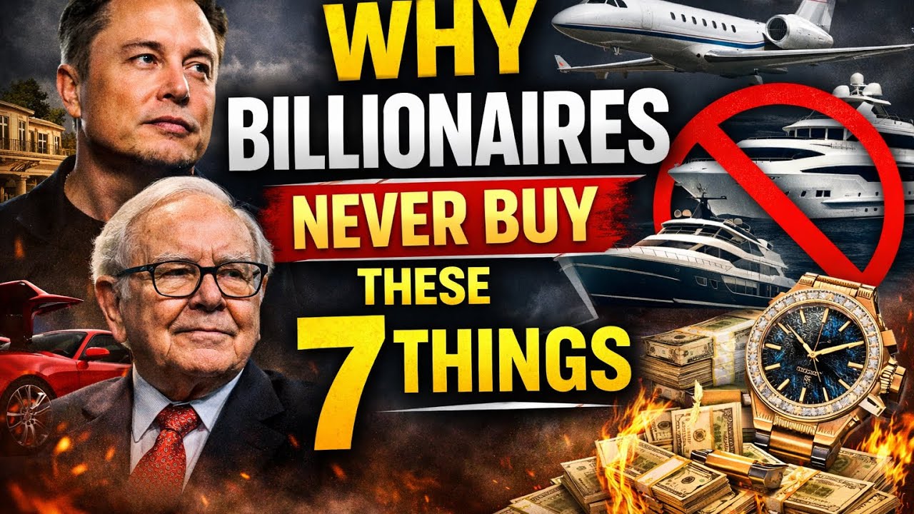 Why Billionaires Never Buy These 7 Things