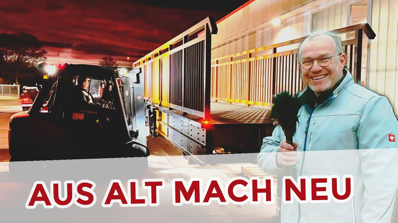 Fußgängerbrücke aus GFK – Abriss und Neubau Schritt für Schritt