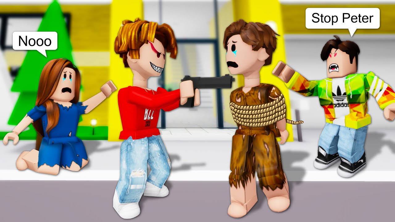ROBLOX Brookhaven 🏡RP - FUNNY MOMENTS : Peter is switched by his mother
