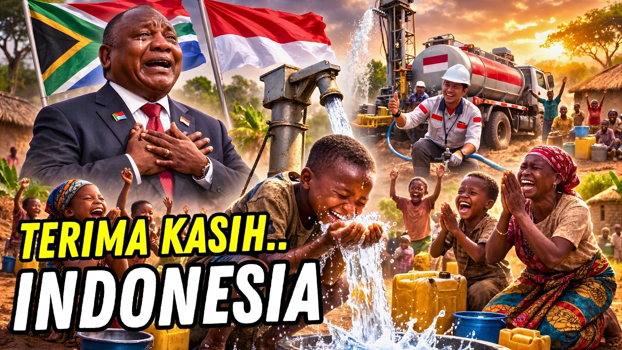 Indonesia Bangun 1000 Sumur di Afrika! Dunia Terkejut dan Banjir Pujian