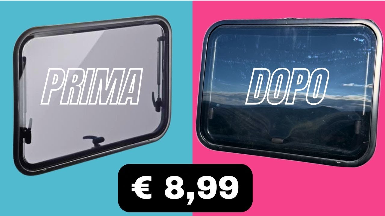 OSCURARE i vetri Seitz del camper con 8,99€ (risultato assurdo!)