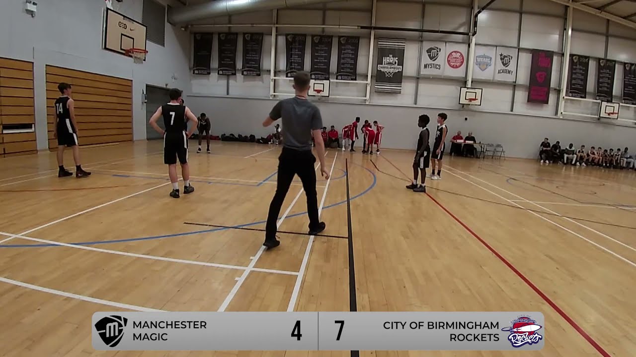 U14 UK National Basketball League - Manchester Magic Vs City of Birmingham Rockets. 17.10.2021