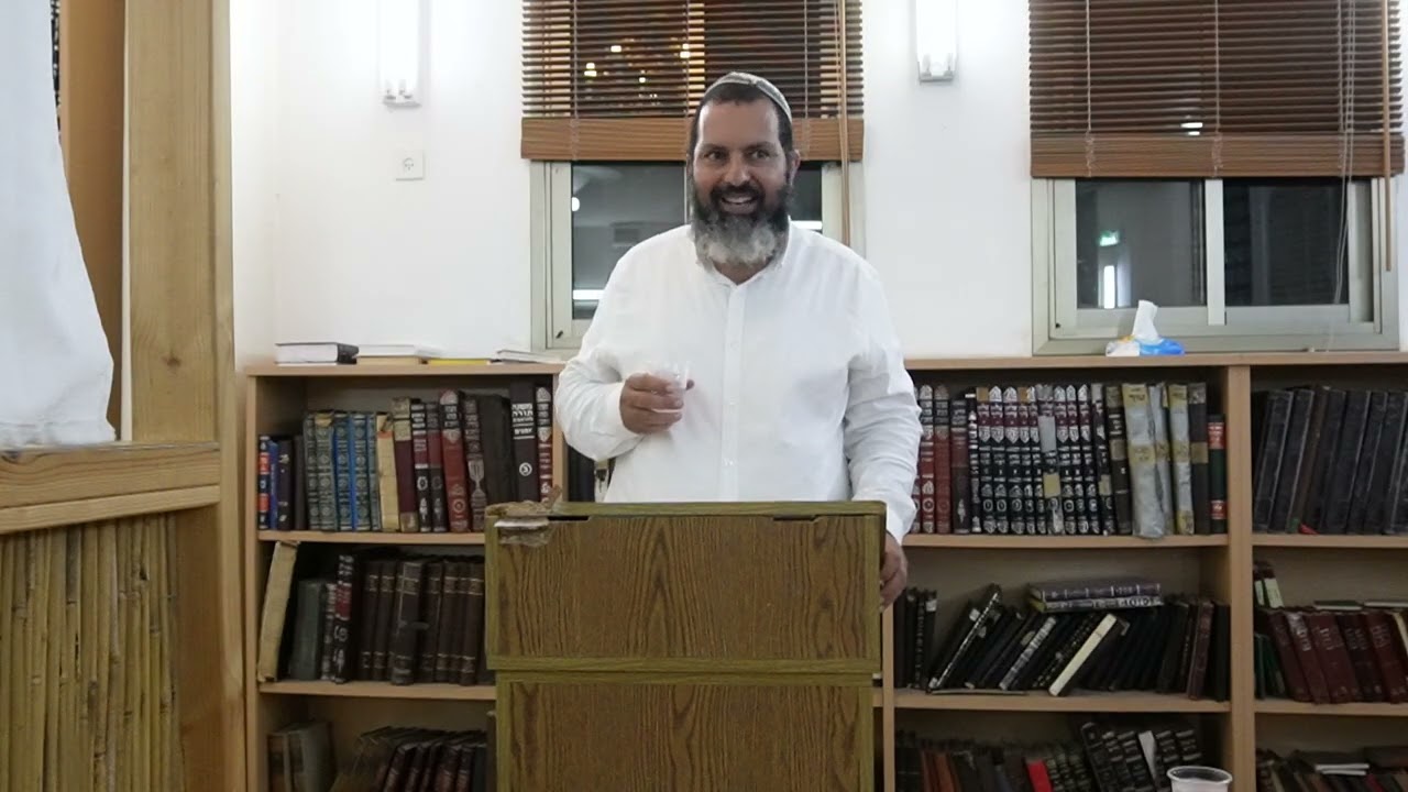 מוצש וירא- הרב רונן טמיר
