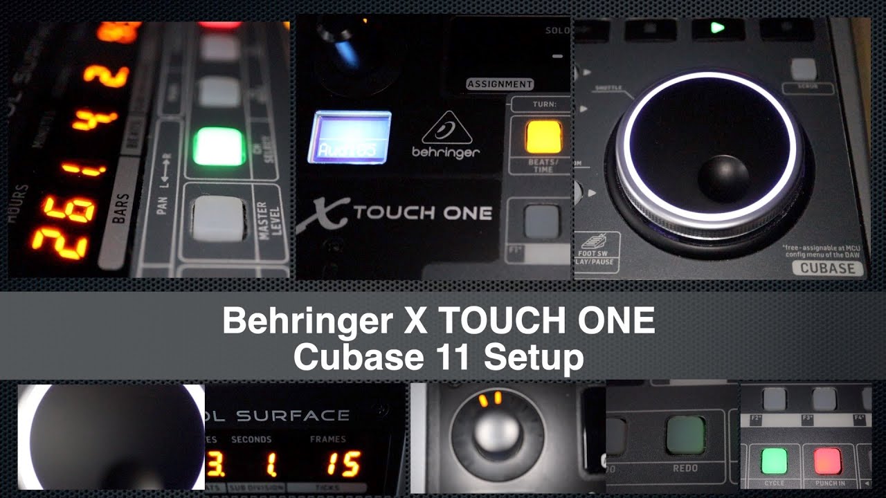 Studio Gear Behringer X-Touch One and Cubase 11 - Update 06-2022