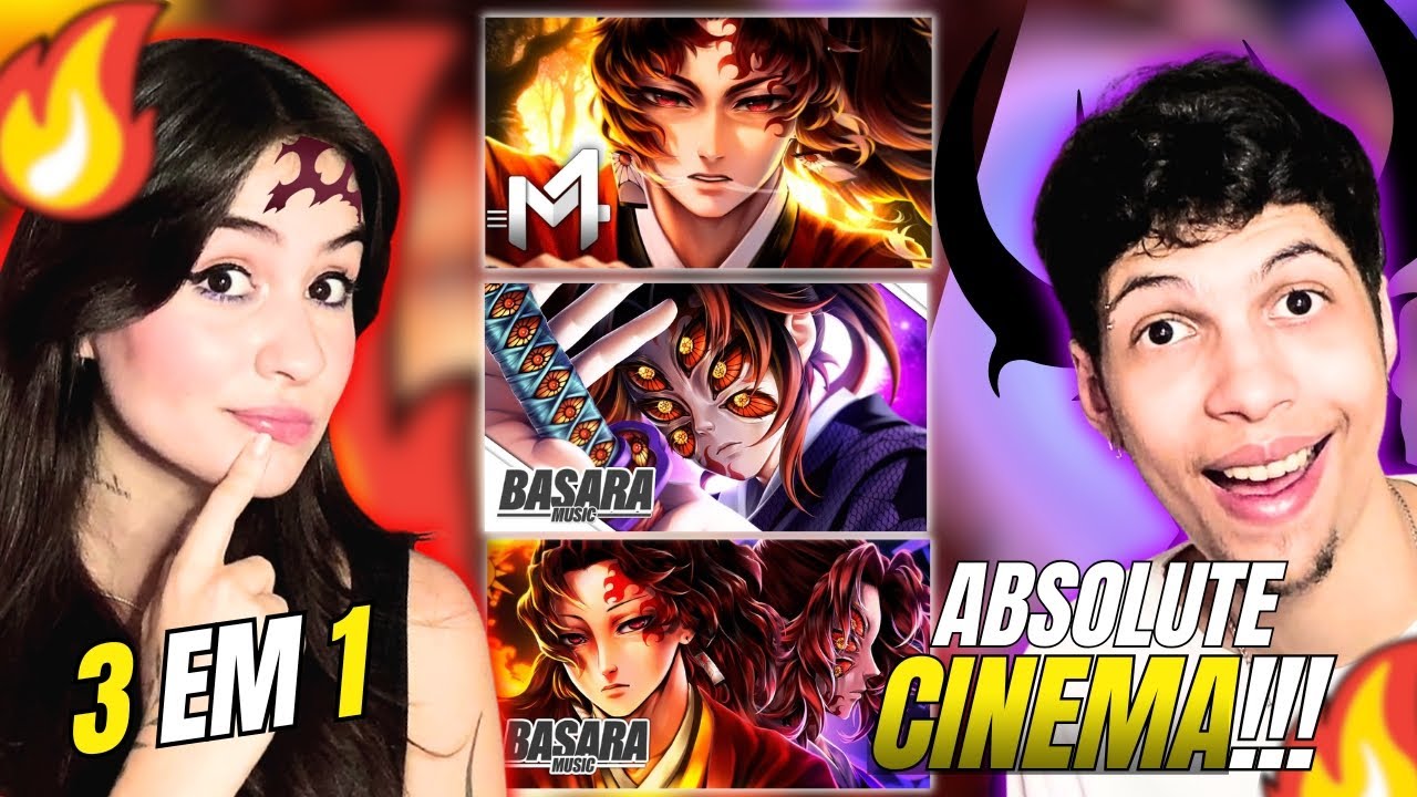 3 EM 1 | OS IRMÃOS SOL E LUA | YORIICHI e KOKUSHIBO | M4RKIM e BASARA - REACT VT e LELE