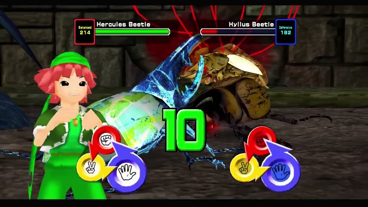 ICE Hercules Beetle Mutant beetles [Mushiking 2006 English Version] #Mushiking #ムシキング #甲蟲王者 #甲虫王者