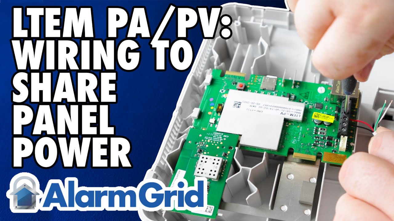 LTEM PA/PV: Wiring to Share Panel Power
