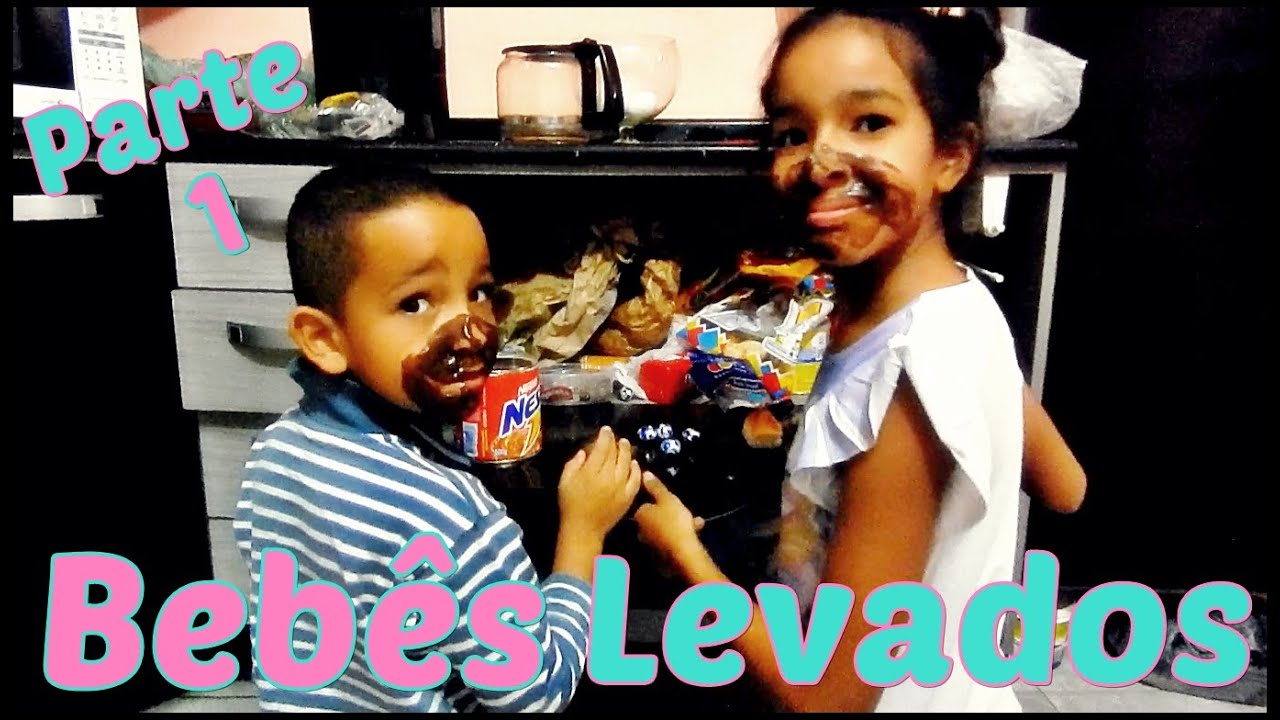 BEB&Ecirc;S LEVADOS - BEB&Ecirc;S APRONTAM NA COZINHA (parte 1) - NOVELINHA EM PORTUGU&Ecirc;S