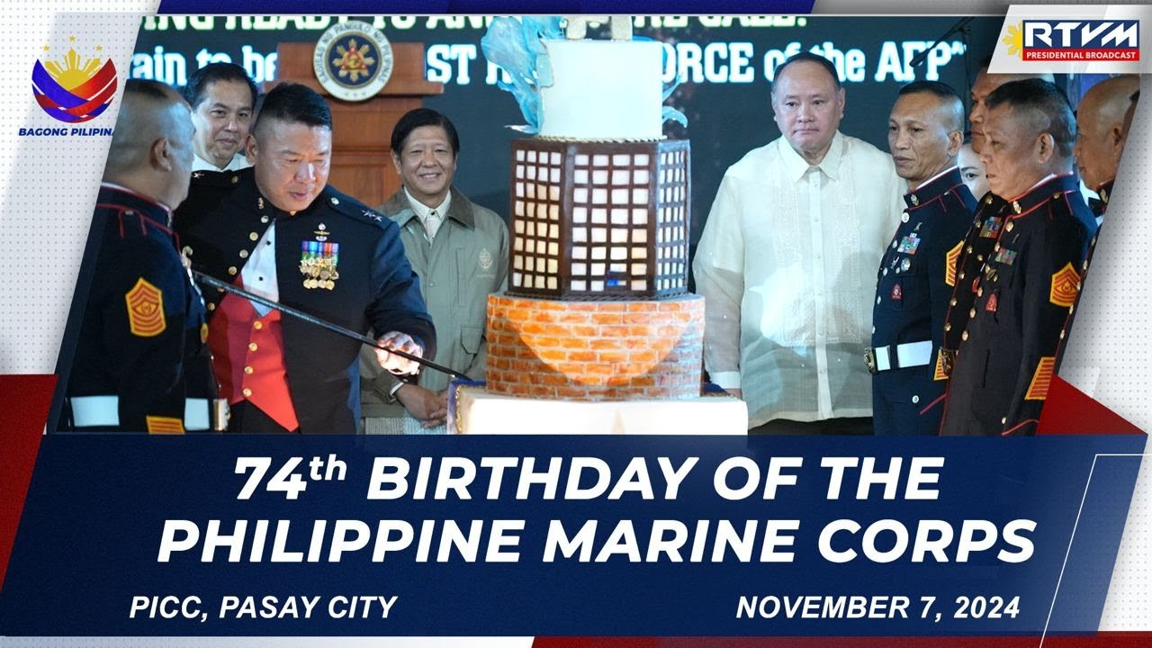 74th Birthday of the Philippine Marine Corps 11/07/2024