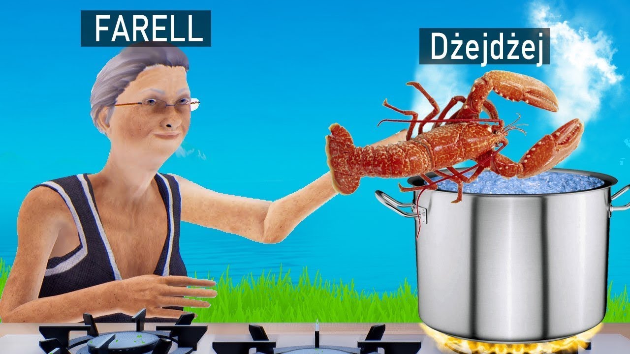 🦞 HOMAR vs. WRZĄCA WODA ( 1000C &deg; )  Slap The Fly