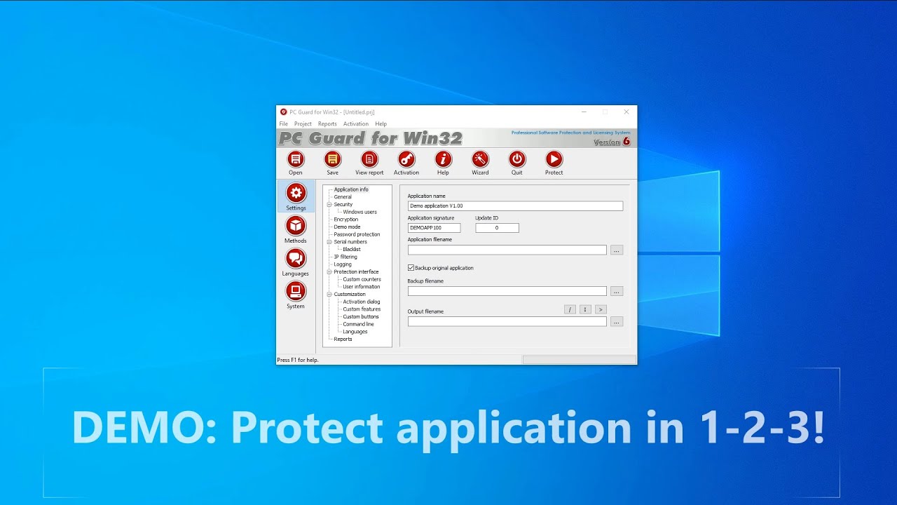PC Guard: Protect and test in 1-2-3!