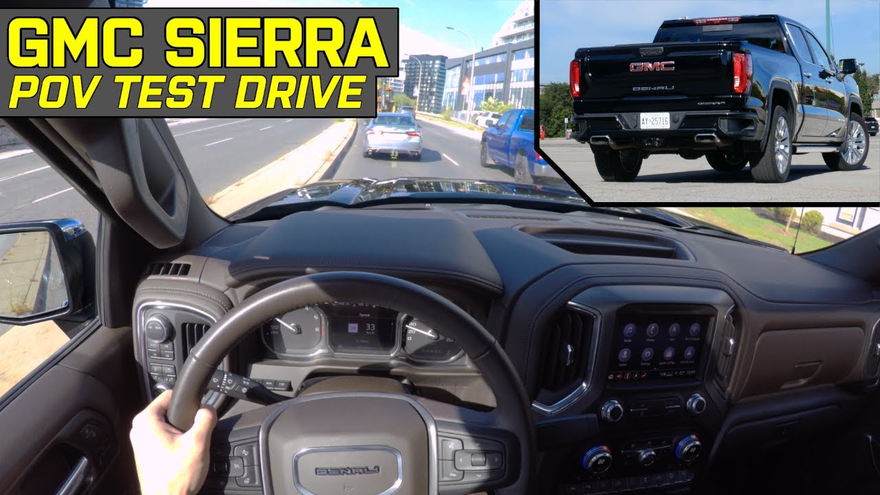 6.2L V8! -  2021 GMC SIERRA 1500 DENALI - POV Test Drive