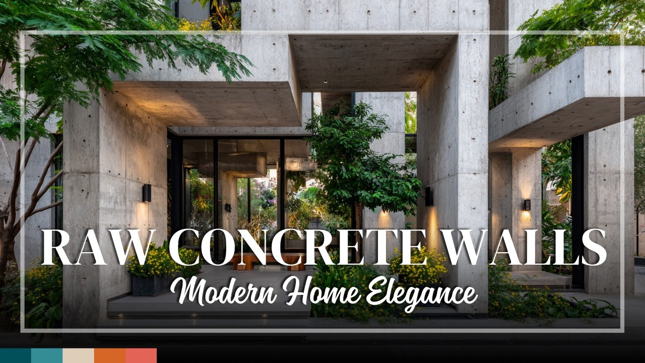 Brutalist Concrete Homes Reimagined – Contemporary Luxury Rooted in Raw Design