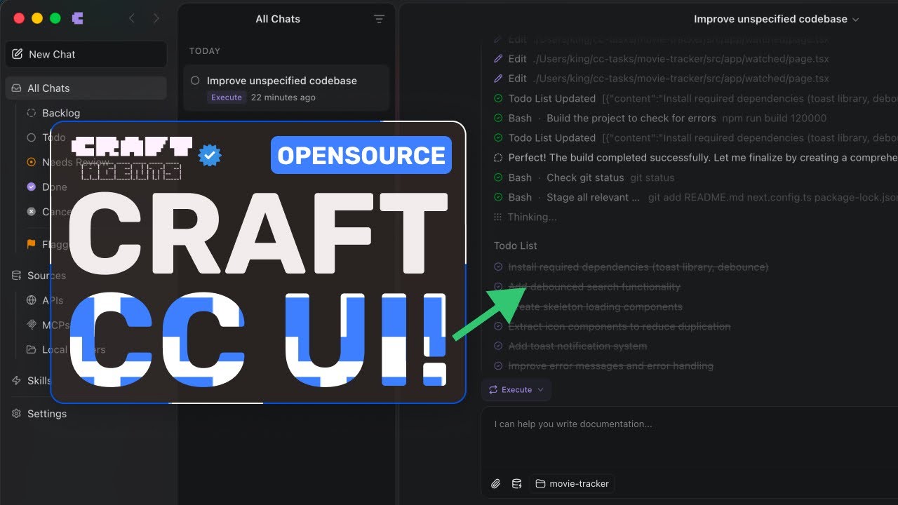Craft Agents (Claude Code UI): This OPENSOURCE Claude Code GUI is THE BEST!