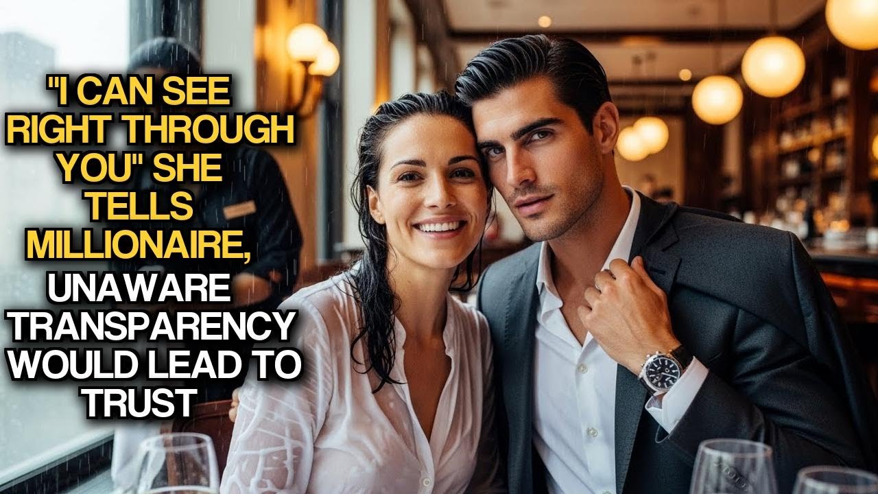 "I Can See Right Through You" She Tells Millionaire, Unaware Transparency Would Lead To Trust