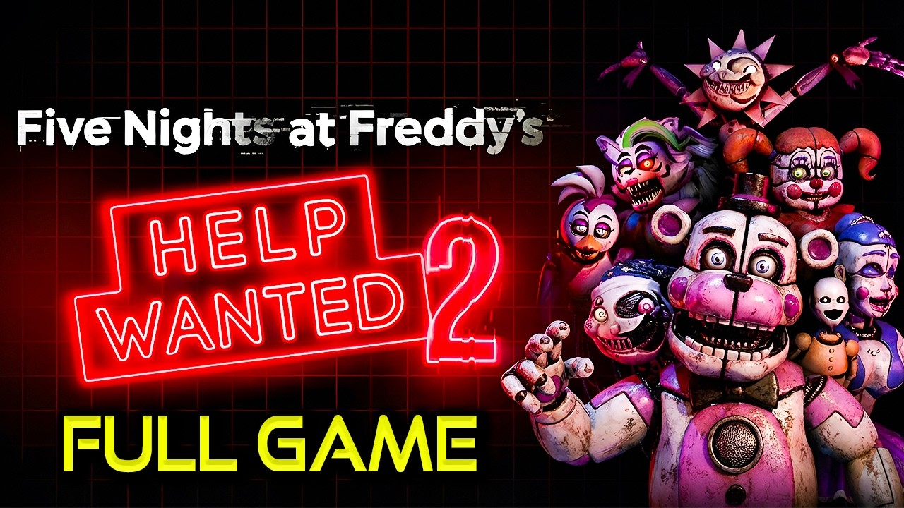 Five Nights at Freddy's: HELP WANTED 2 | ALL ENDINGS | Full Game Walkthrough | No Commentary