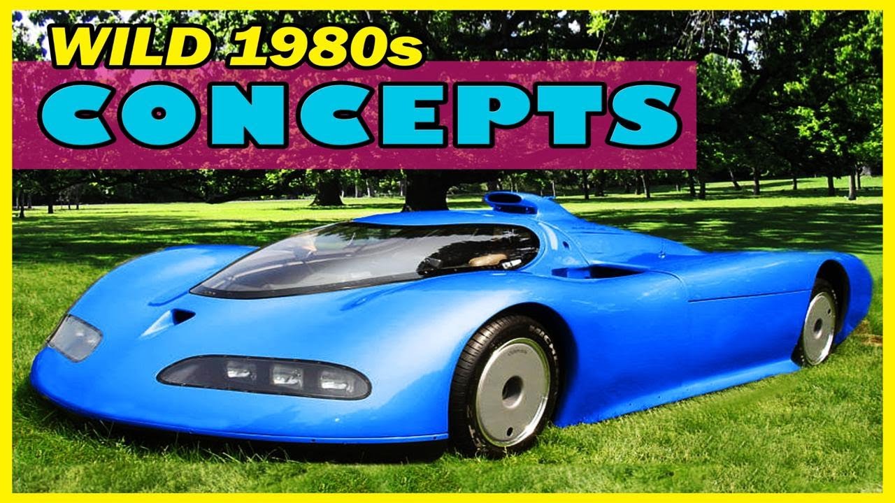 10 невероятных концепт-каров 1980-х, которые вы никогда раньше не видели | Десятилетия истории