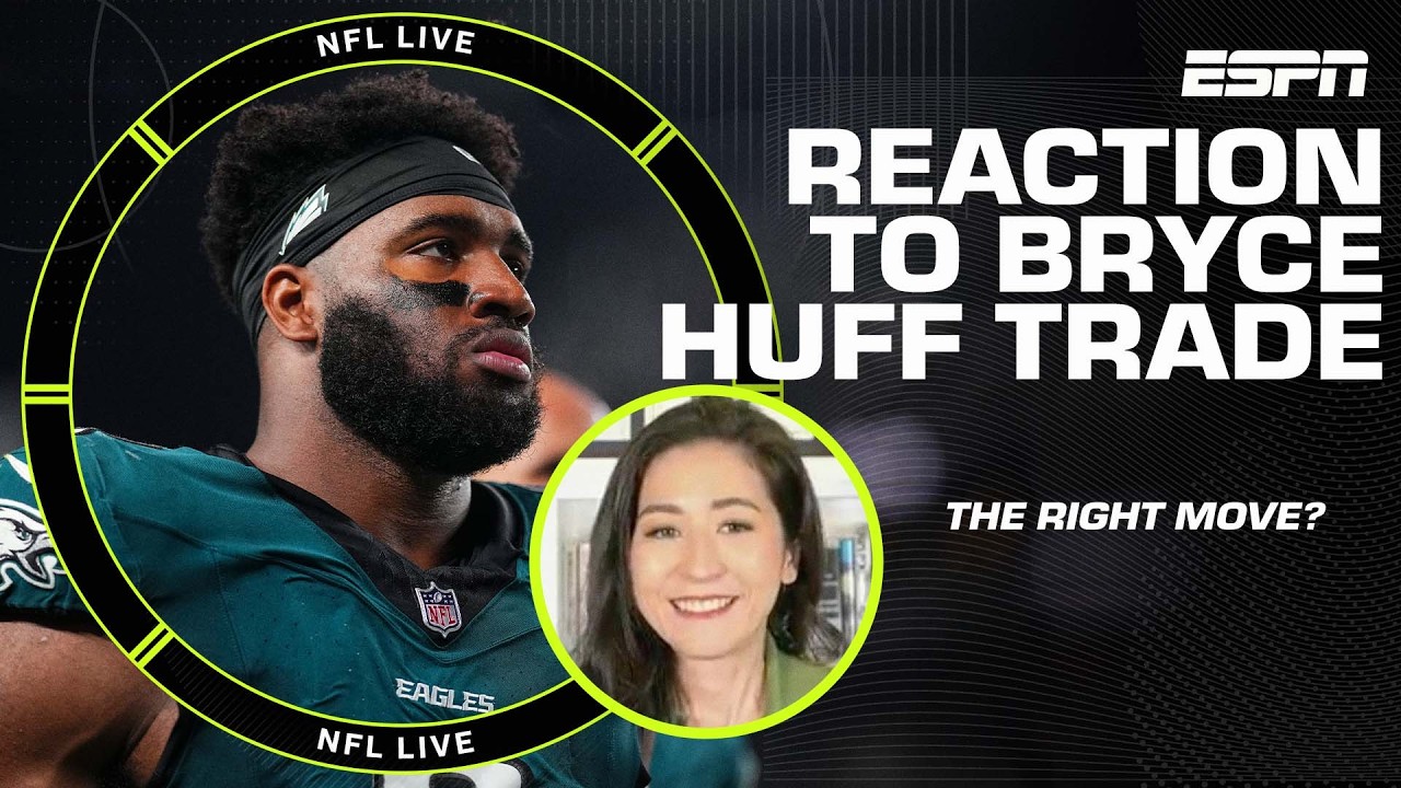 Why the Eagles trading Bryce Huff to the 49ers makes sense! | NFL Live