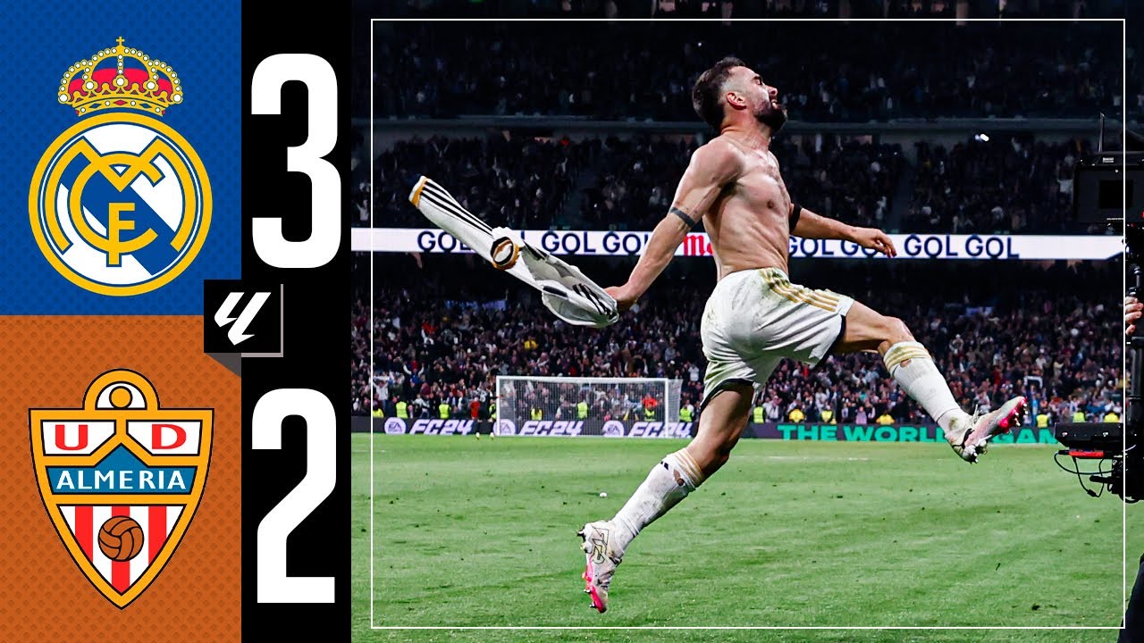 Real Madrid 3-2 Almer&iacute;a | HIGHLIGHTS | LaLiga 2023/24