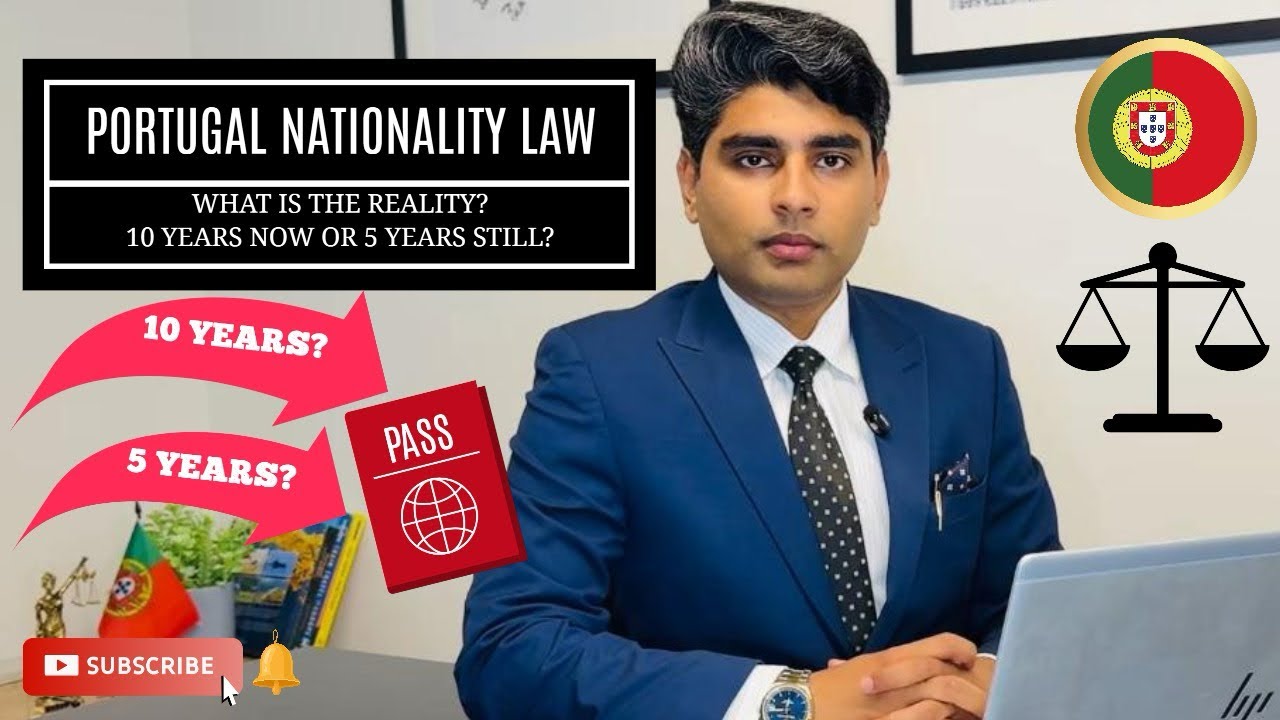 PORTUGAL PASSPORT LAW | NATIONALITY LAW | 10 YEARS OR 5 YEARS? | WATCH COMPLETE 🇵🇹 