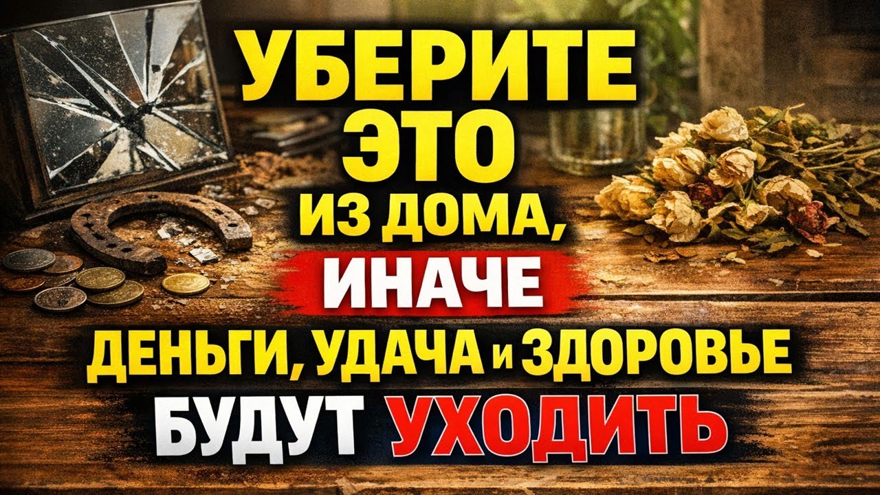 Уберите это из дома - иначе деньги, удача и здоровье будут уходить
