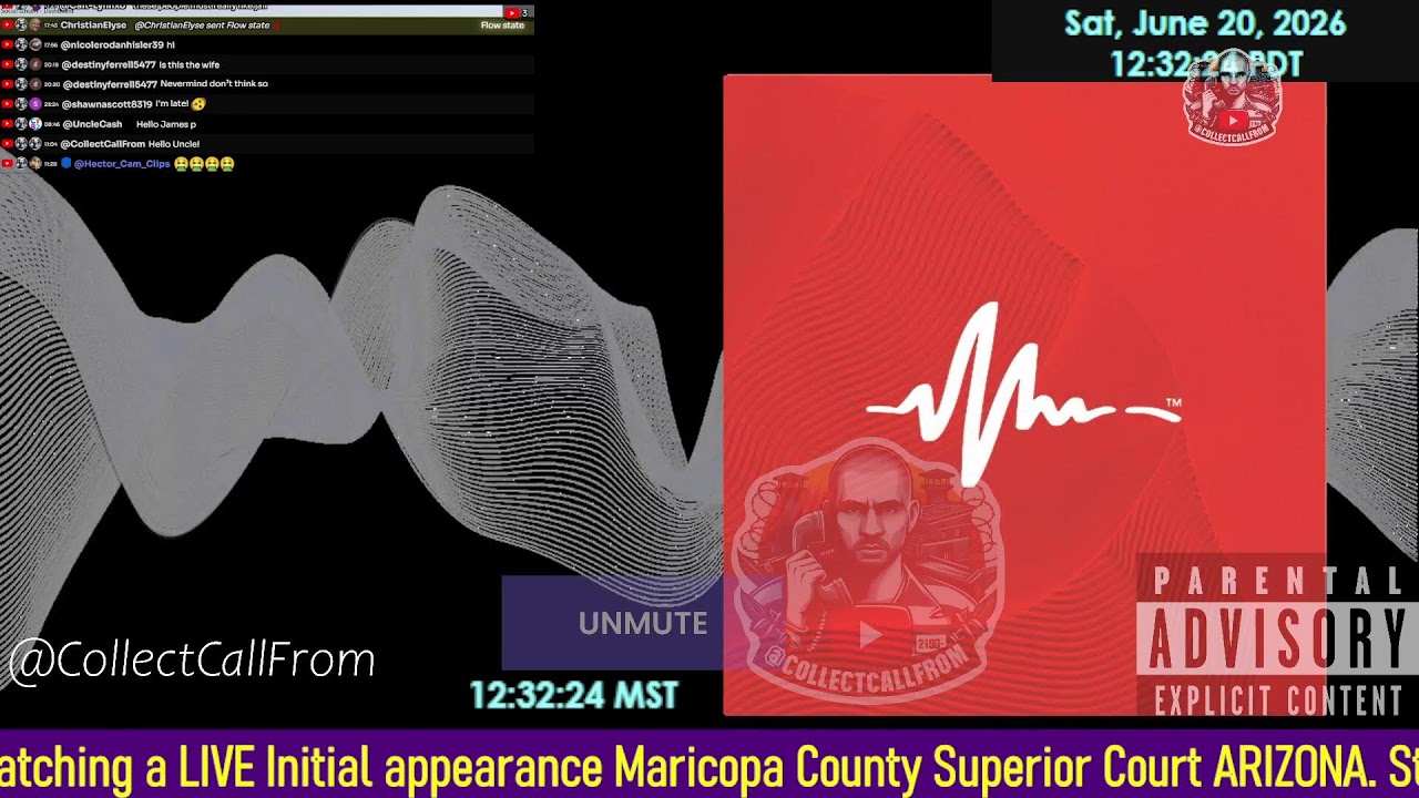 Initial appearance Maricopa County Superior Court ARIZONA 06/20/2026 AM Stream