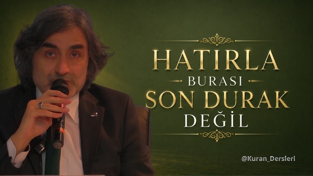 Hatırla, Burası Son Durak Deǧil. @ProfHalisAydemir
