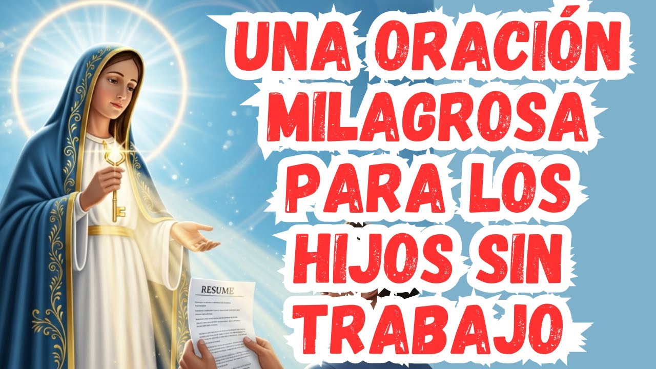 “Virgen Aparecida: ”Una oración milagrosa para los hijos sin trabajo