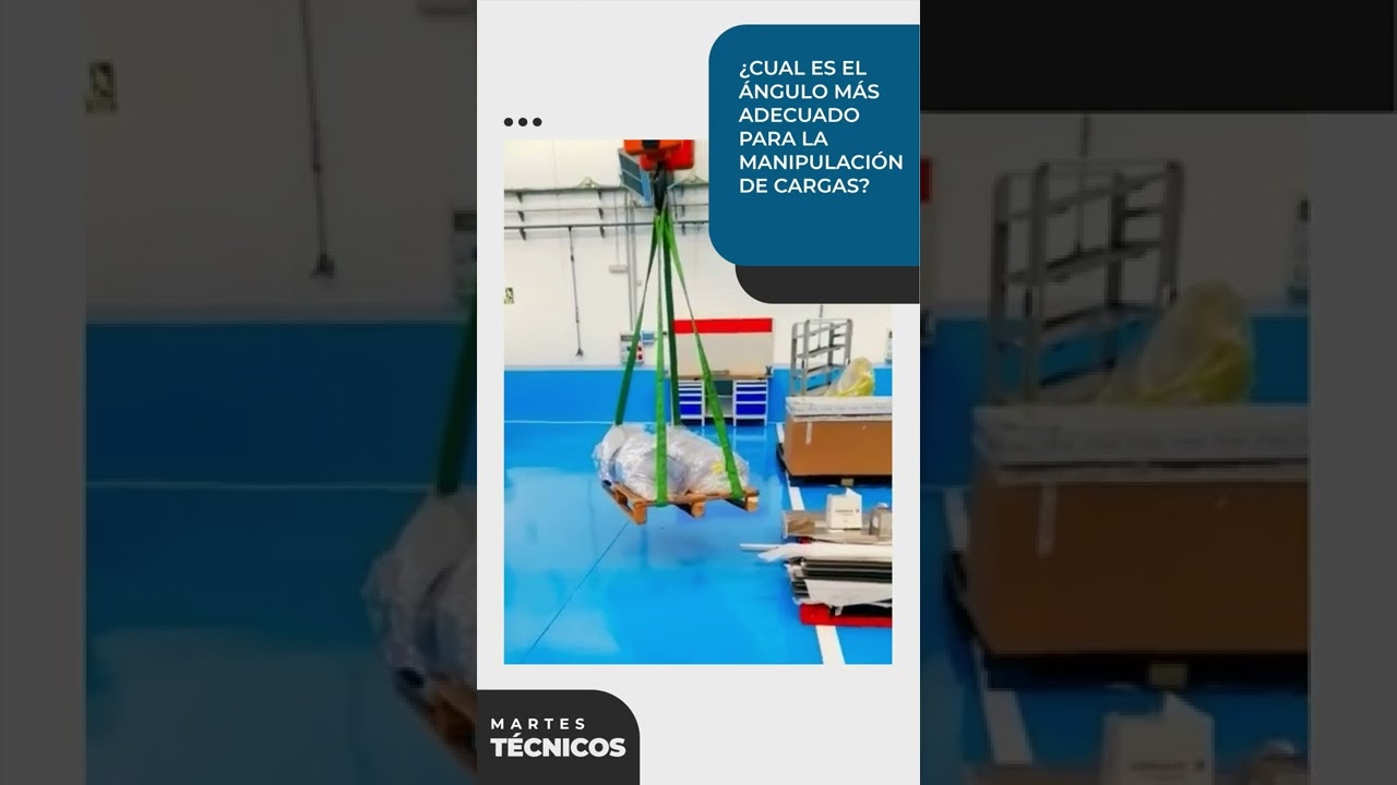 &iquest;CUAL ES EL &Aacute;NGULO M&Aacute;S ADECUADO PARA LA MANIPULACI&Oacute;N DE CARGAS?
