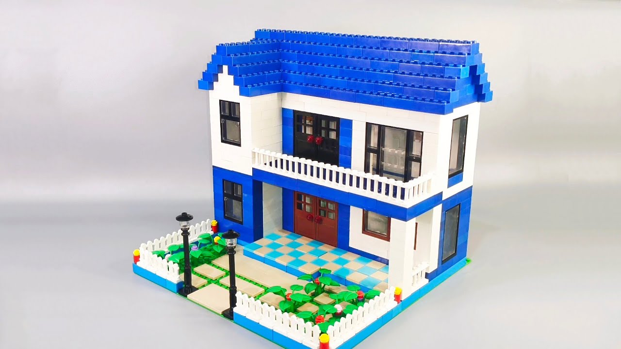 How To Build a LEGO House MOC | Building Blocks Instructions | Satisfying Diy #lego #legomoc #diy 
