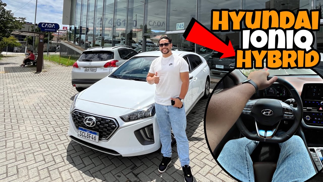 COMPREI UM HYUNDAI IONIQ HÍBRIDO⚡🚗 CONHEÇA MEU NOVO CARRO🙏🏼