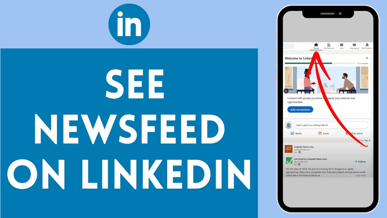 How To See News Feed On LinkedIn | See LinkedIn News Feed 2024