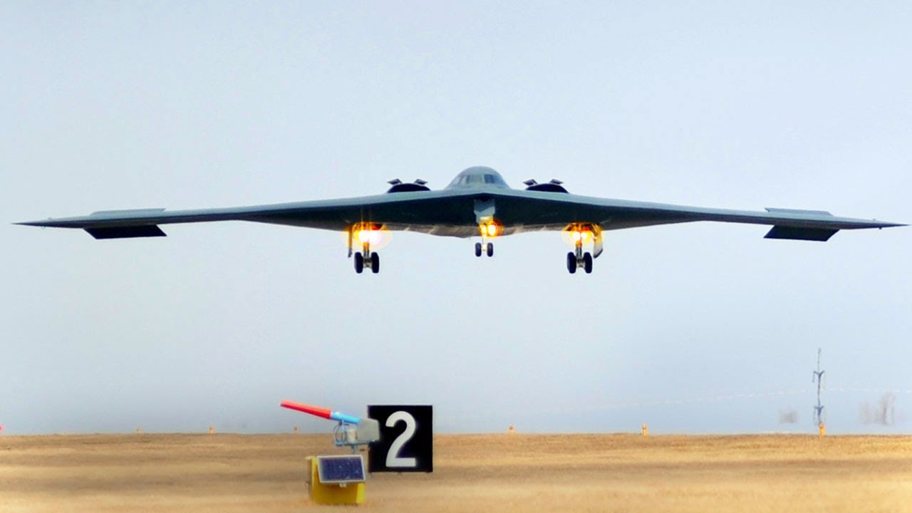 B-2 Spirit Take Off and Landing U.S. Air Force