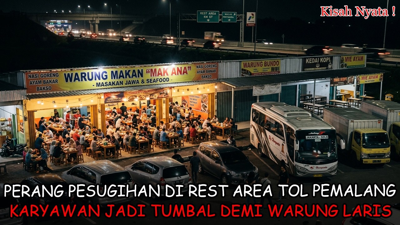 JANGAN MAKAN DISINI ❗ RAHASIA KAYA RAYA MBAK VINA DAN PERJANJIAN LUDAH GENDERUWO TOL PEMALANG