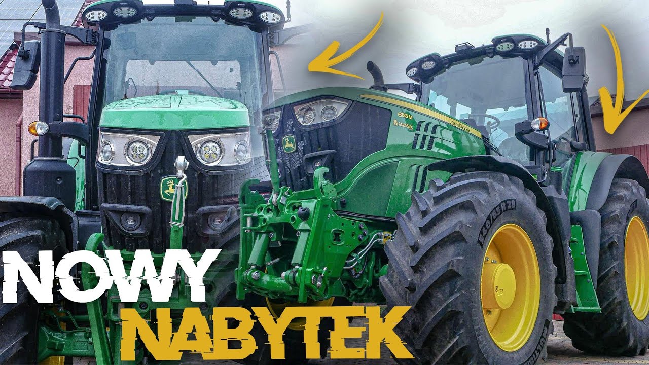🇵🇱NOWY NABYTEK 🔥JOHN DEERE 6155M 🤟🏽GR MIELCAREK 🔥4 JOHN DEERE W TYM ROKU ?!✈️