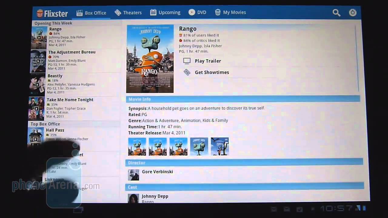 Пошаговое руководство по Android 3.0 Honeycomb
