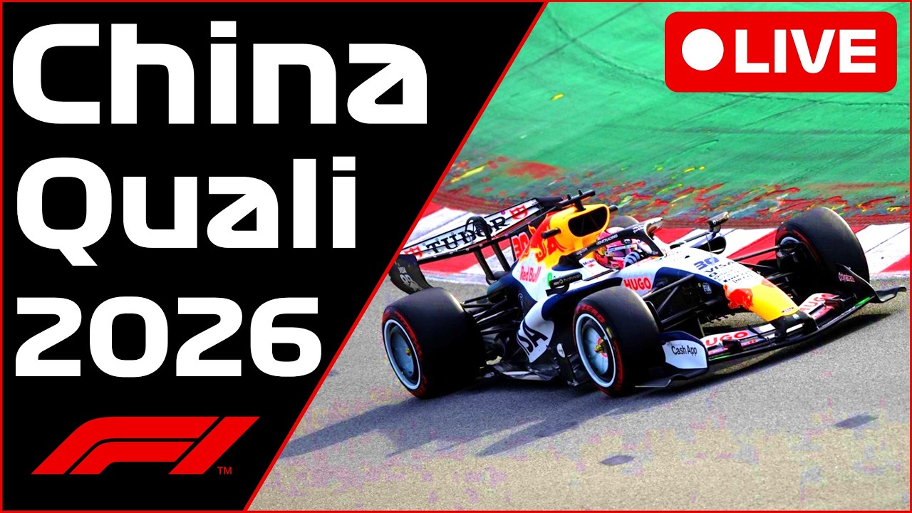 🔴F1 LIVE -  China GP QUALI - Commentary + Live Timing