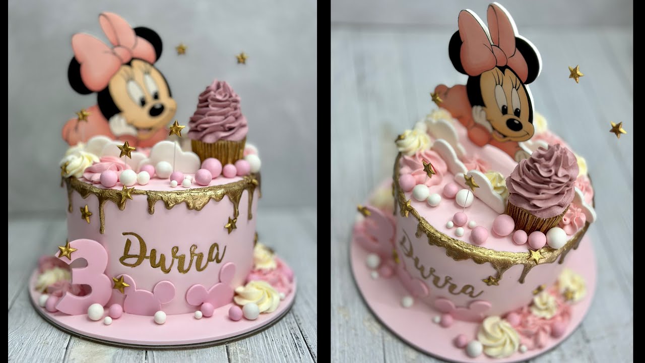 Baby Minnie Mouse Cake