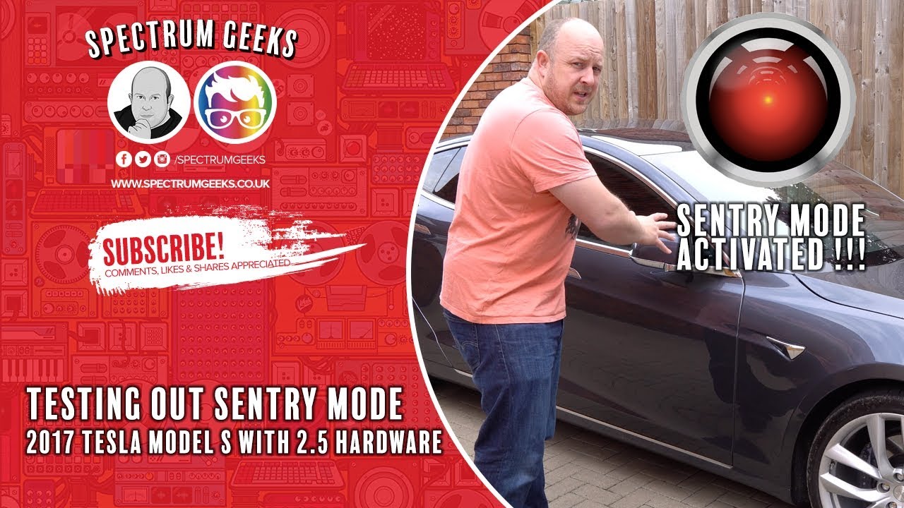 Sentry Mode on Tesla Model S in UK