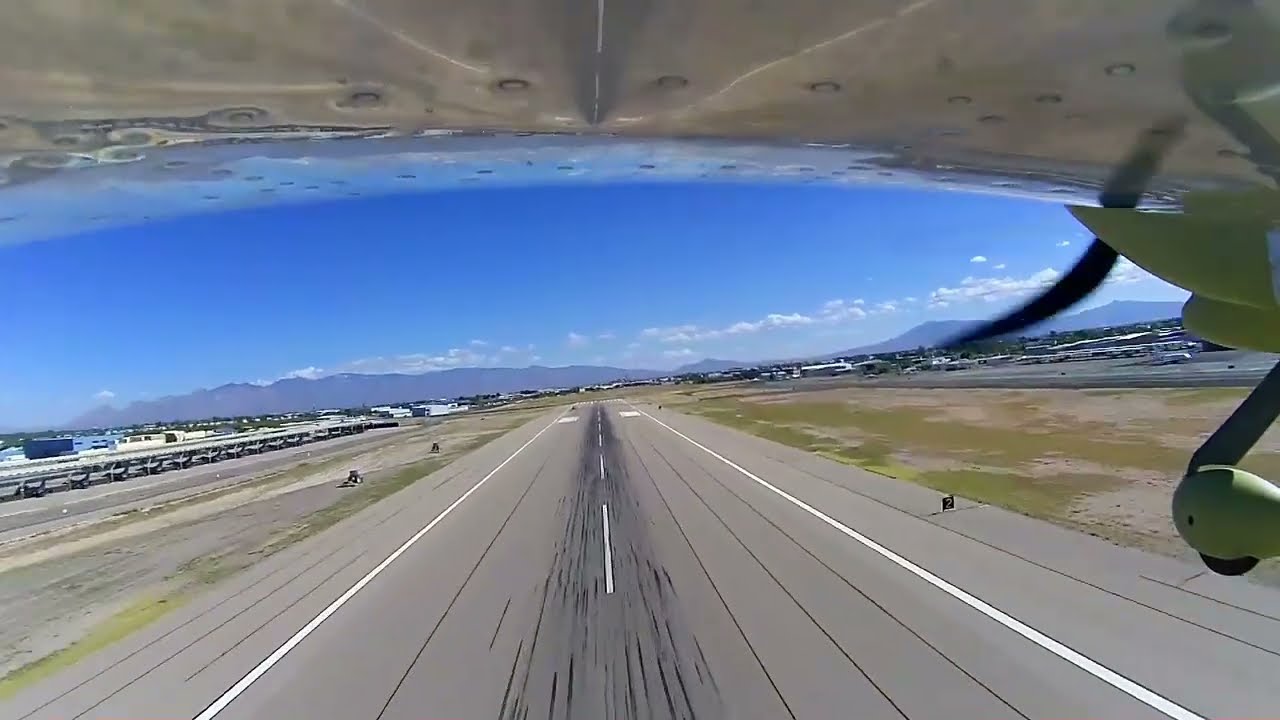 Go Around Rwy 03 KTUS Vehicle on Runway