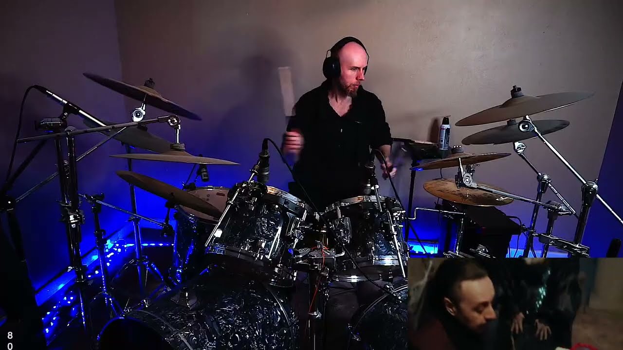 Lacuna Coil Drum Cover - I Wish You Were Dead  (Drum Cover by DrumRx)
