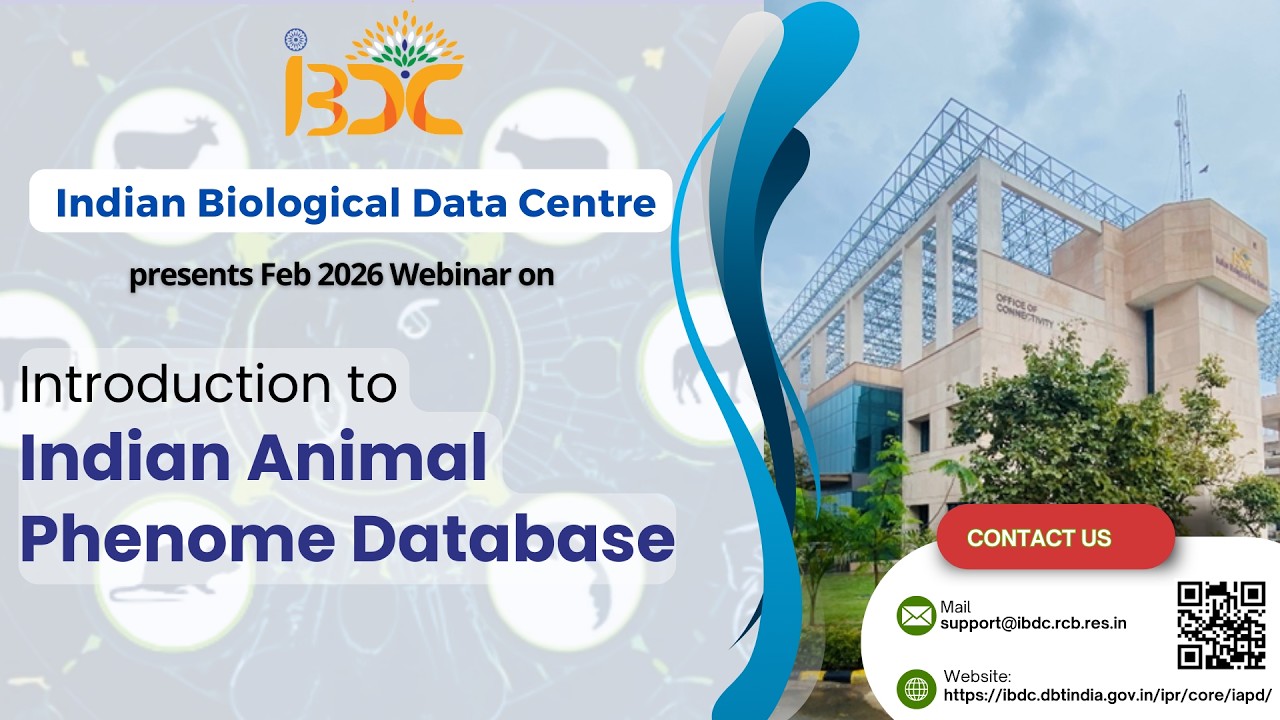 Feb-2026-Open Webinar: Introduction to Indian Animal Phenome Database (IAPD)