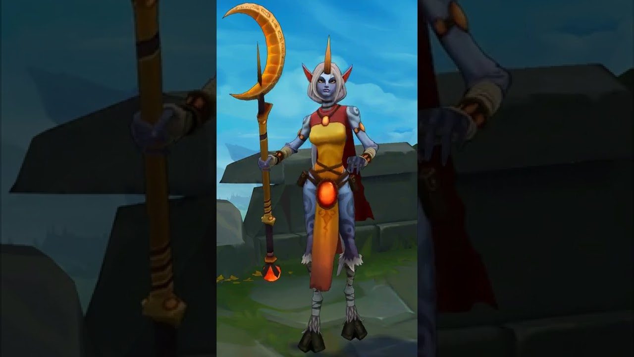 Soraka League of Legends VS Wild Rift Comparison #shorts