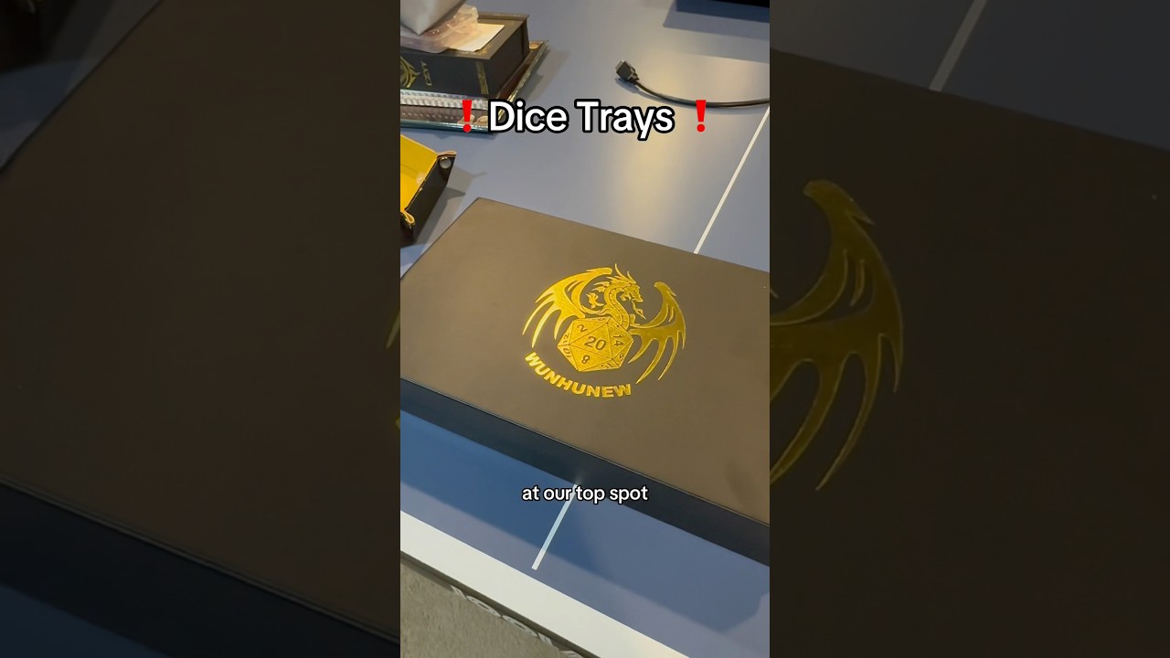 Looking for dice trays? Here&rsquo;s some options! #dicetower #dnddice #dnd #dndminiatures #dndminis